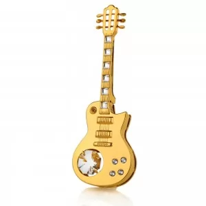 figurka gitara swarovski z kryształami