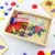 puzzle dla dzieci drewnianej w skrzynce kolorowe układanki