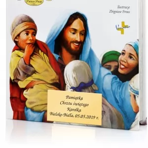 biblia dla dzieci na chrzest z życzeniami