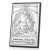 srebrny obrazek z grawerem na prezent na chrzest 