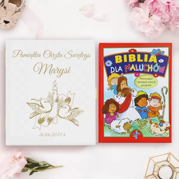 Biblia dla dzieci z personalizacją dla dziewczynki