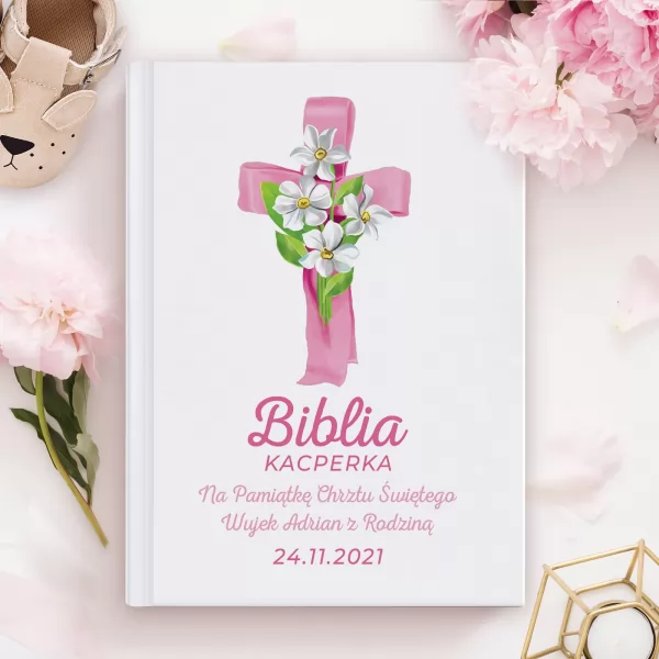 Ilustrowana biblia dla dzieci - Różowa Opoka